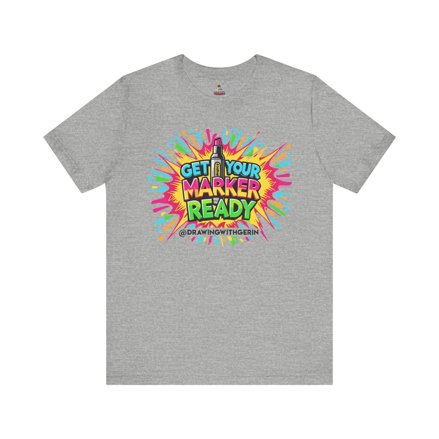 Get Your Marker Ready – The Ultimate Artist’s Tee - Front Design