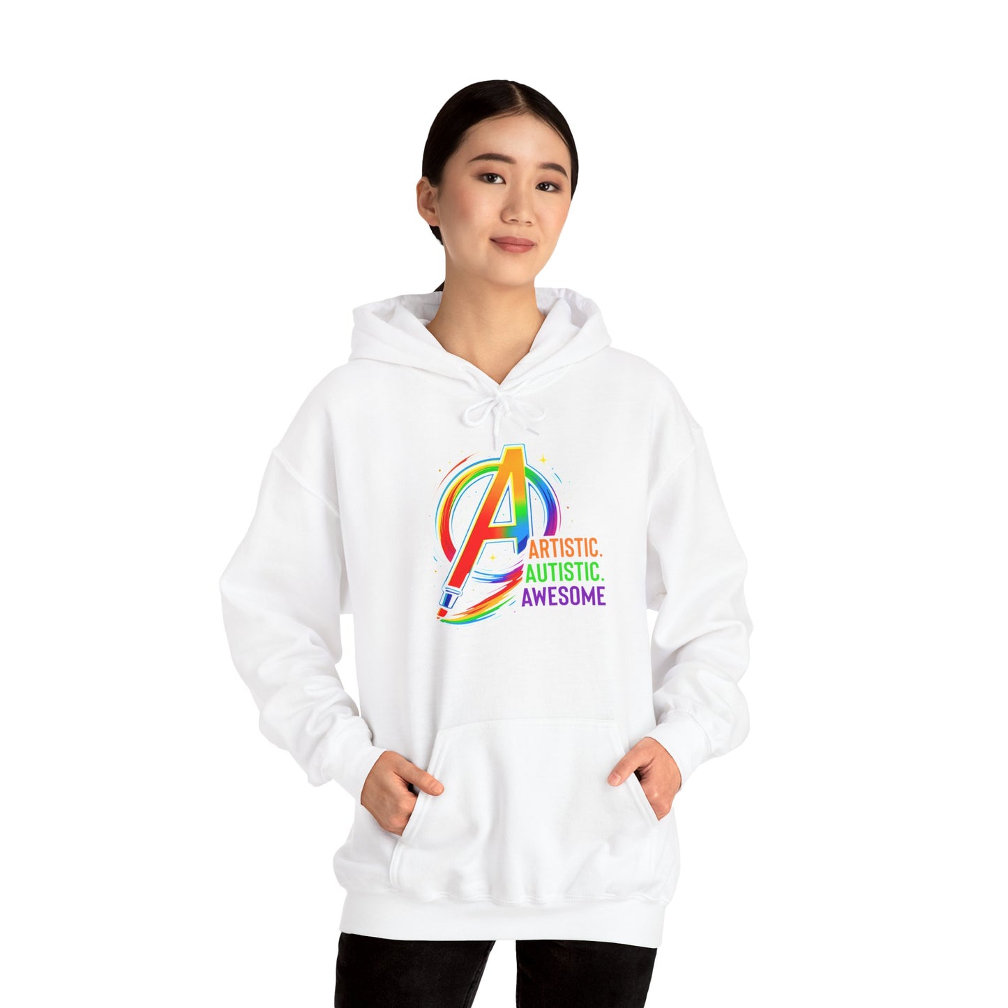 Artistic. Autistic. Awesome. | Avengers-Inspired Hoodie