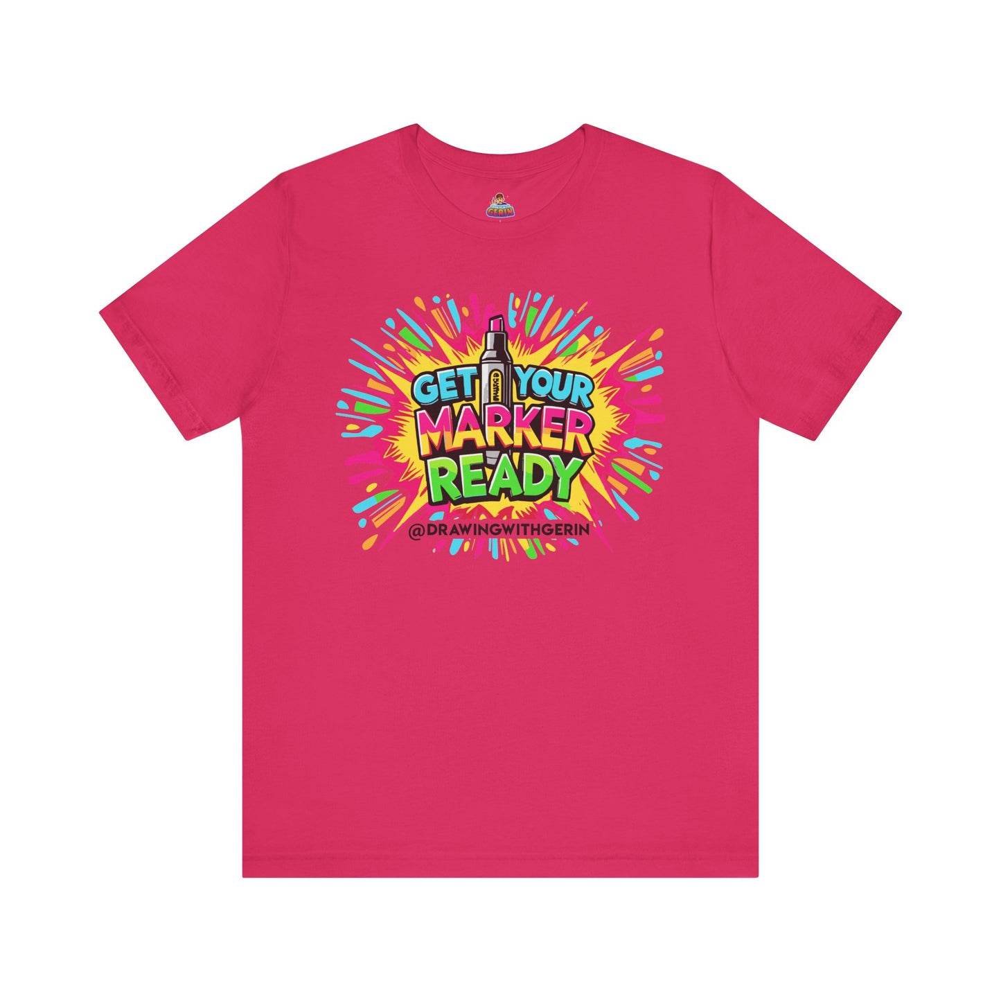 Get Your Marker Ready – The Ultimate Artist’s Tee - Front Design