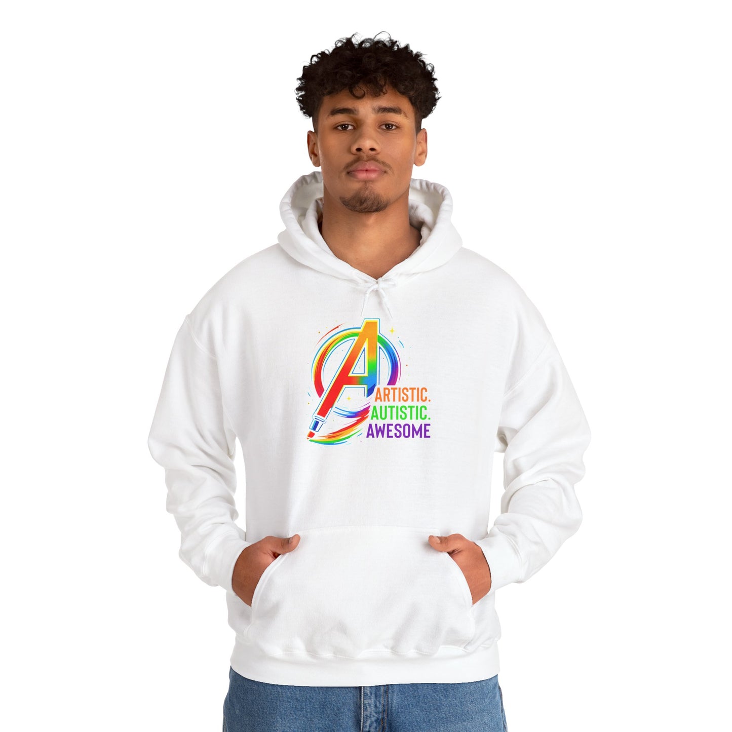 Artistic. Autistic. Awesome. | Avengers-Inspired Hoodie