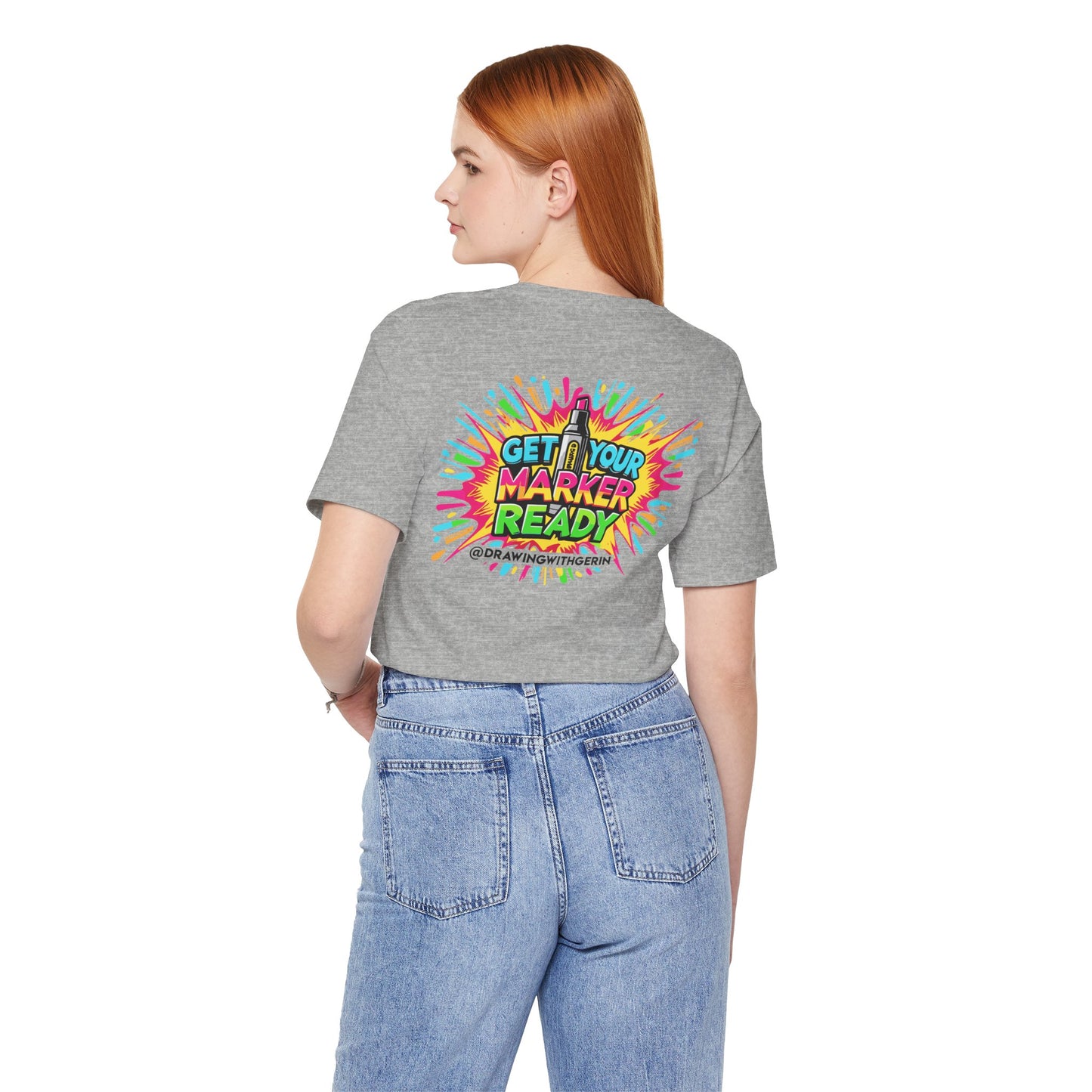 Get Your Marker Ready – The Ultimate Artist’s Tee - Back Design