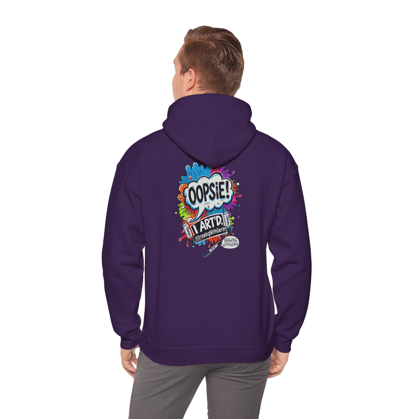 OOPSIE I ART’D – Funny Artist Hoodie | Drawing with Gerin Exclusive