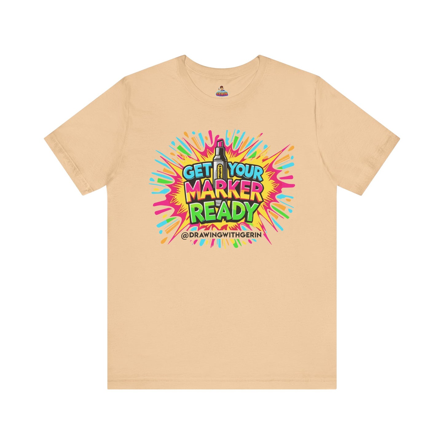 Get Your Marker Ready – The Ultimate Artist’s Tee - Front Design
