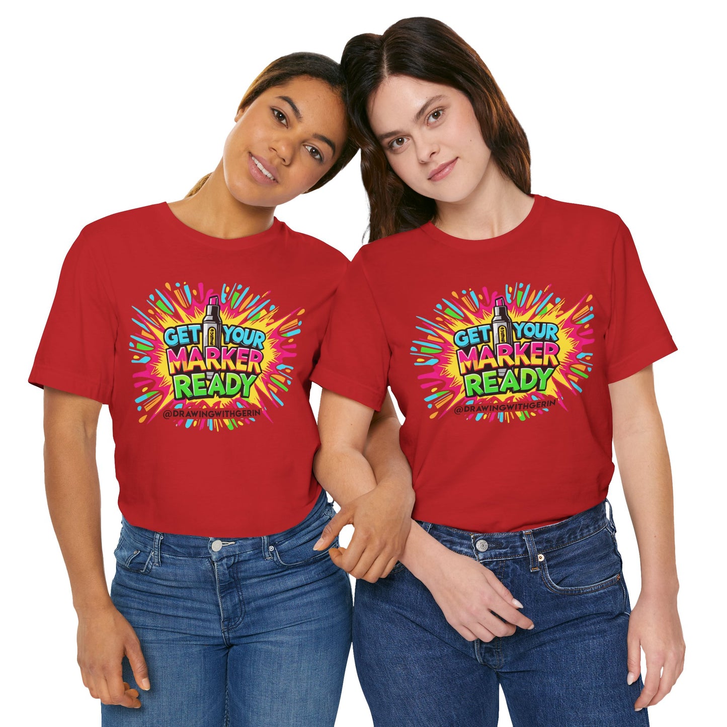 Get Your Marker Ready – The Ultimate Artist’s Tee - Front Design