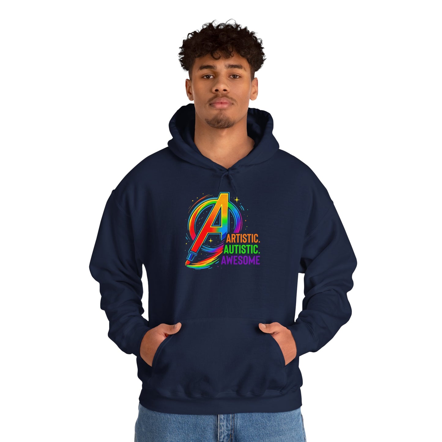Artistic. Autistic. Awesome. | Avengers-Inspired Hoodie