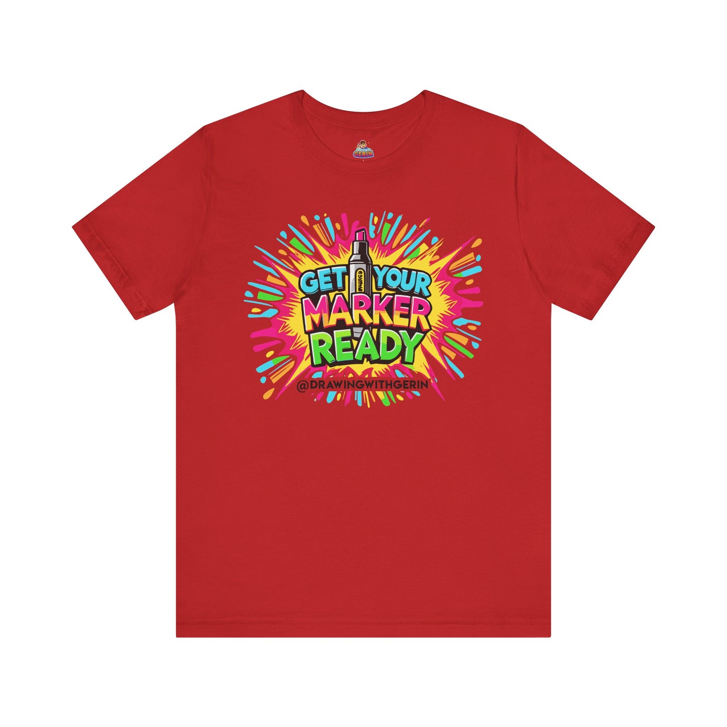 Get Your Marker Ready – The Ultimate Artist’s Tee - Front Design