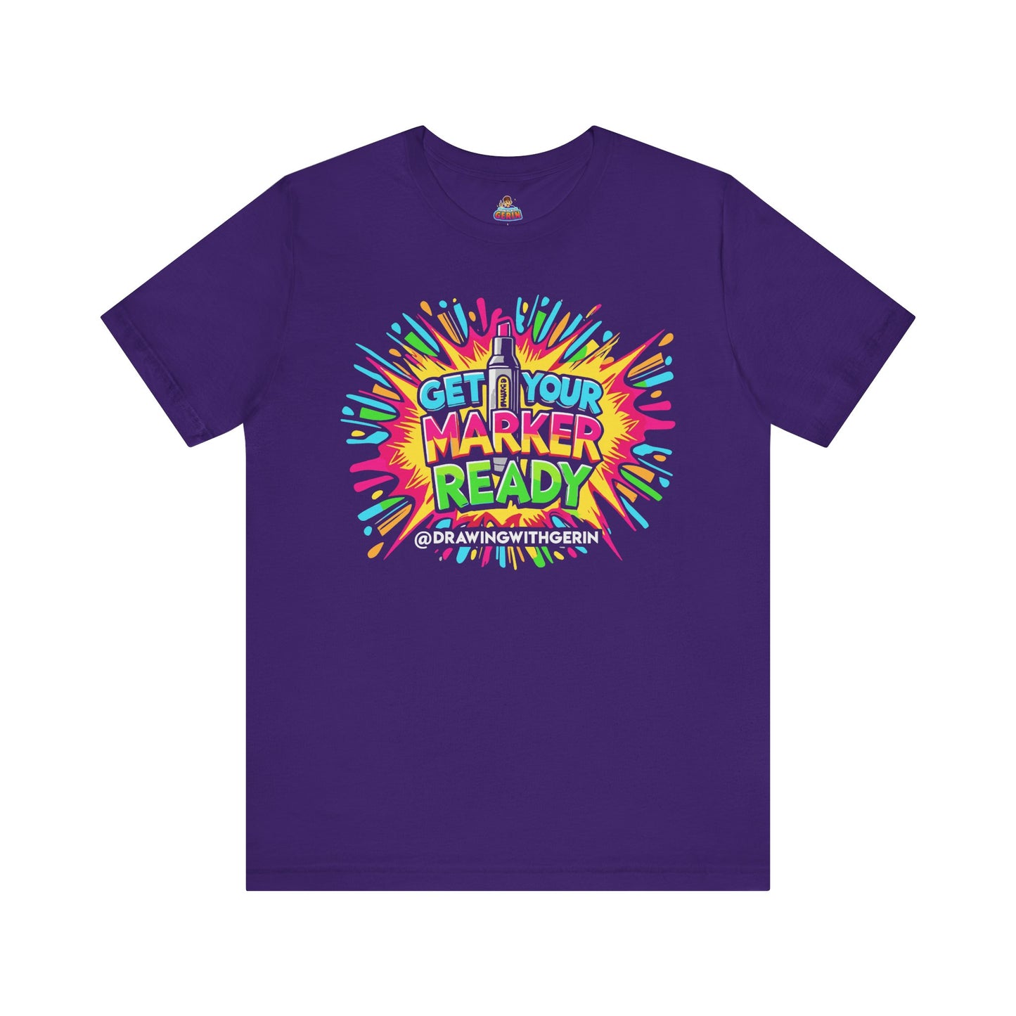 Get Your Marker Ready – The Ultimate Artist’s Tee - Front Design