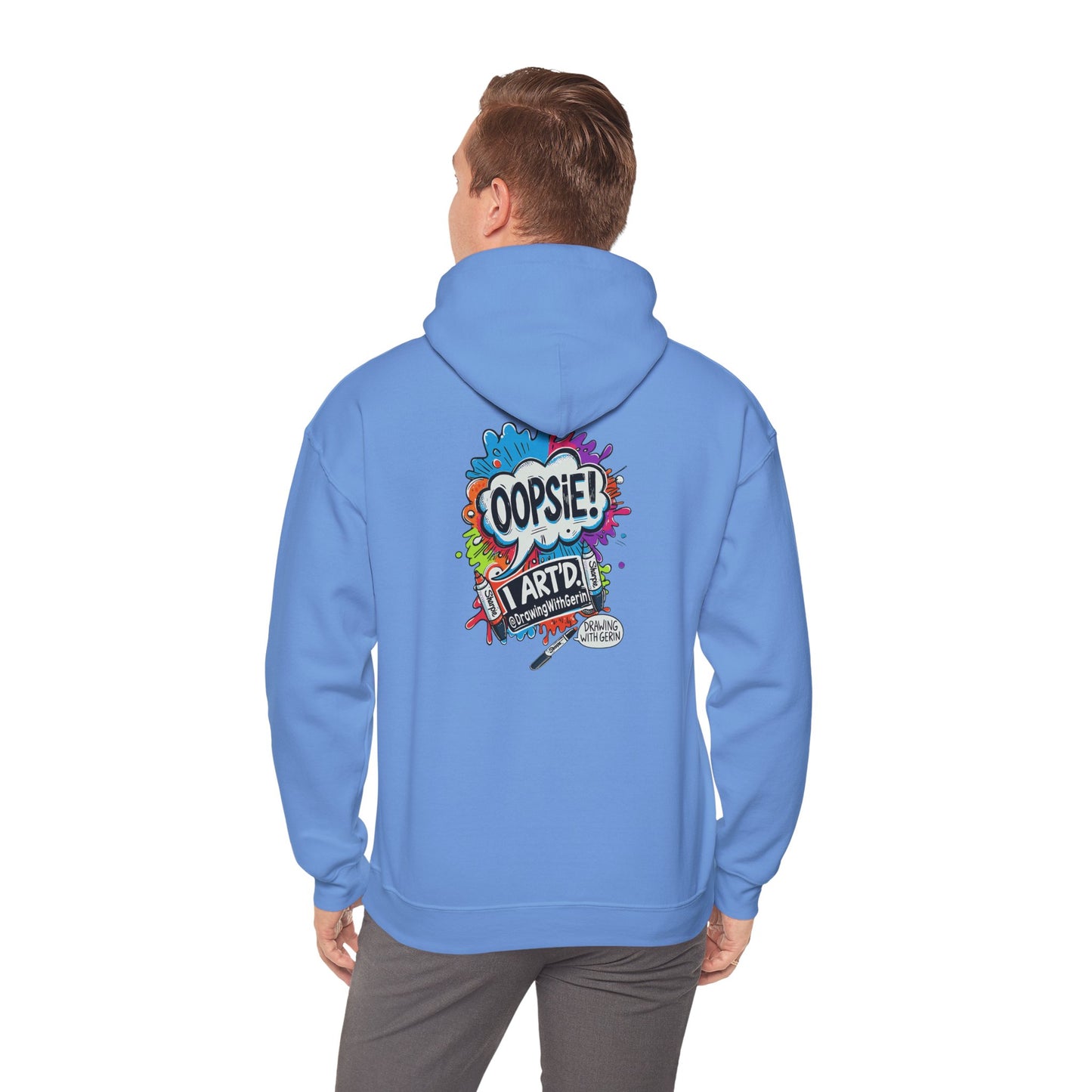 OOPSIE I ART’D – Funny Artist Hoodie | Drawing with Gerin Exclusive