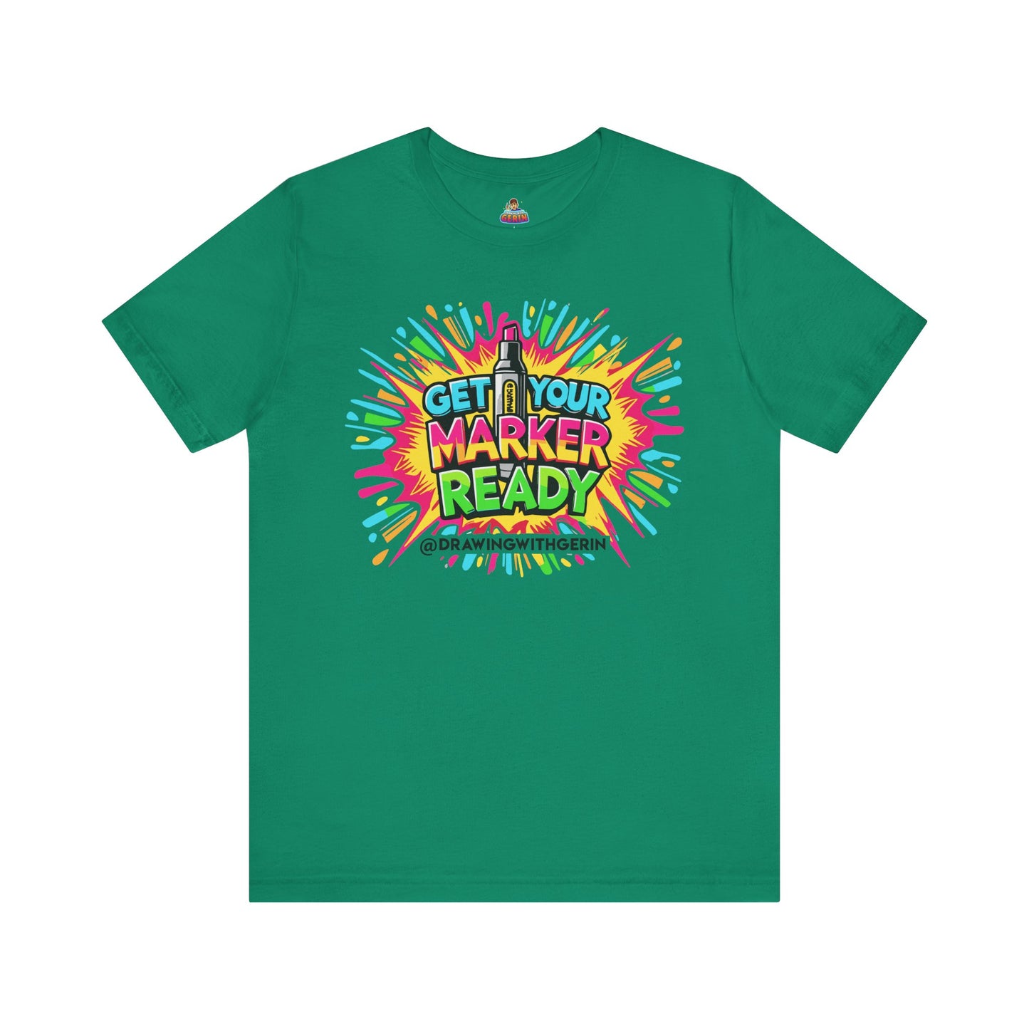 Get Your Marker Ready – The Ultimate Artist’s Tee - Front Design