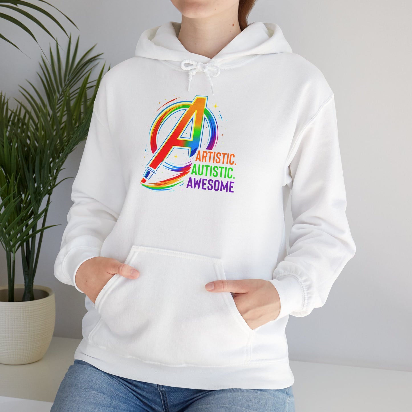 Artistic. Autistic. Awesome. | Avengers-Inspired Hoodie