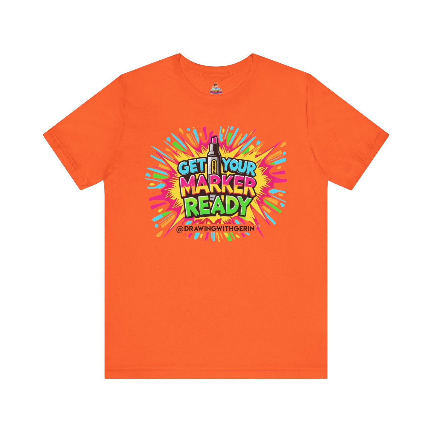 Get Your Marker Ready – The Ultimate Artist’s Tee - Front Design
