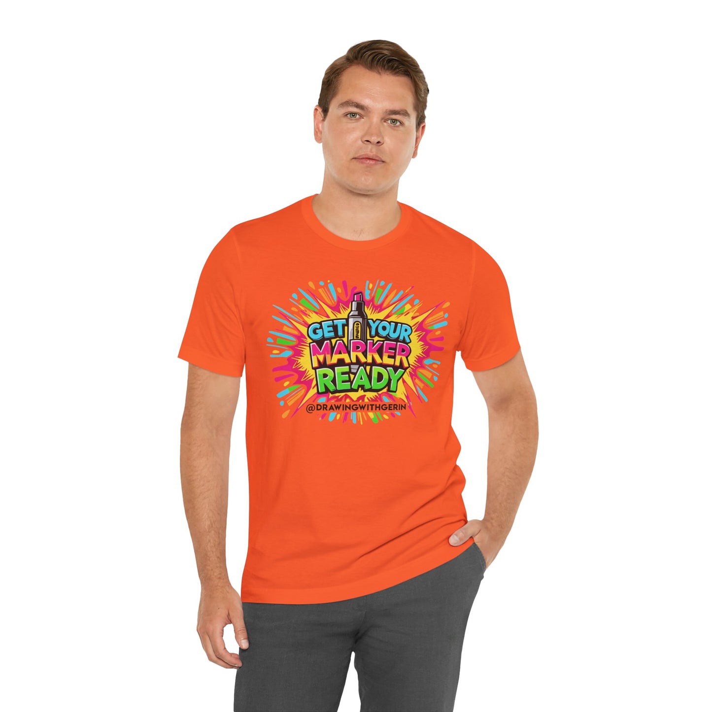 Get Your Marker Ready – The Ultimate Artist’s Tee - Front Design