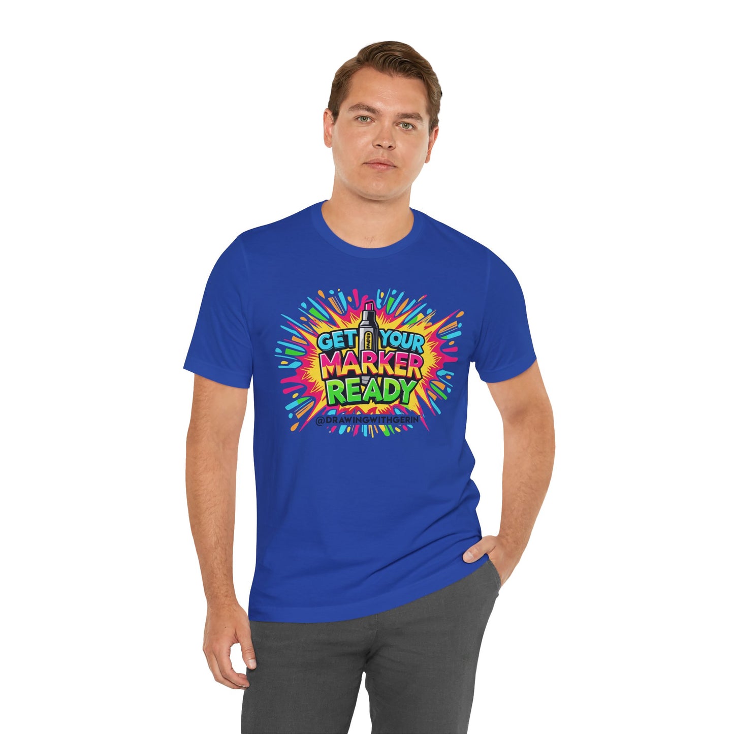 Get Your Marker Ready – The Ultimate Artist’s Tee - Front Design