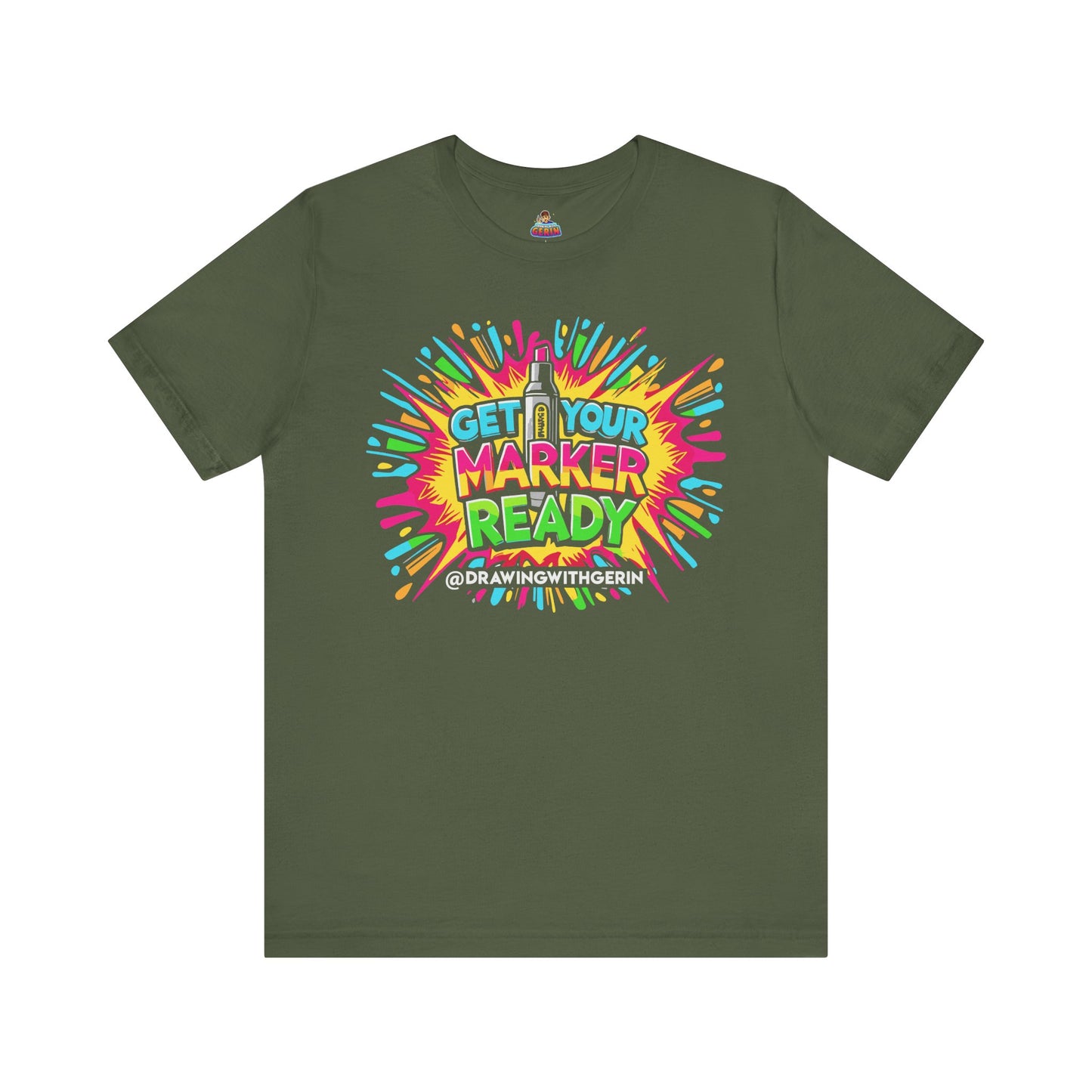Get Your Marker Ready – The Ultimate Artist’s Tee - Front Design