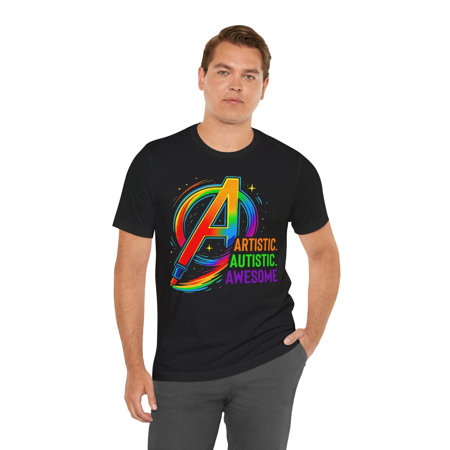 Artistic. Autistic. Awesome. |  Avengers-Inspired T-Shirt