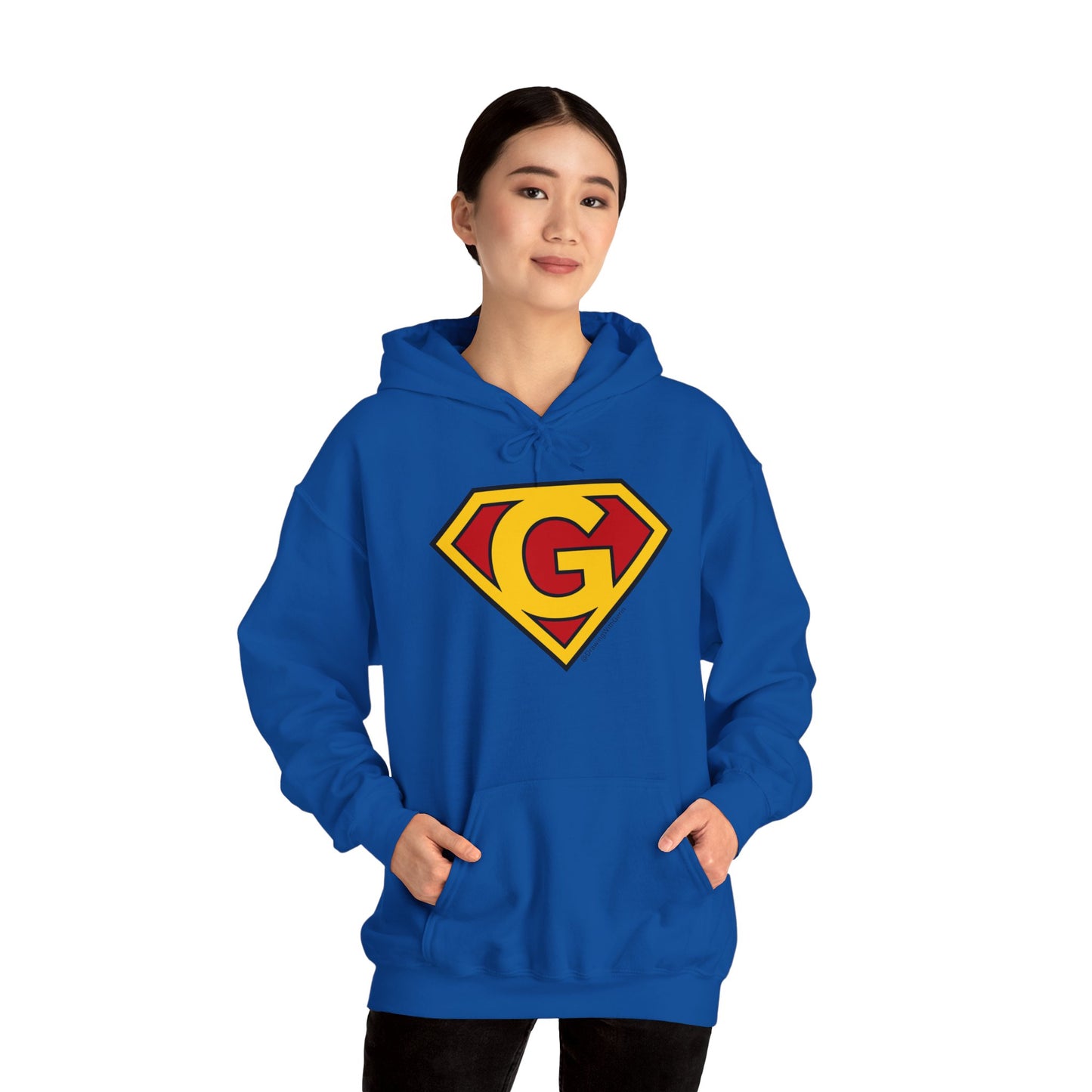 SUPER G HOODIE – POWERED BY IMAGINATION 💥