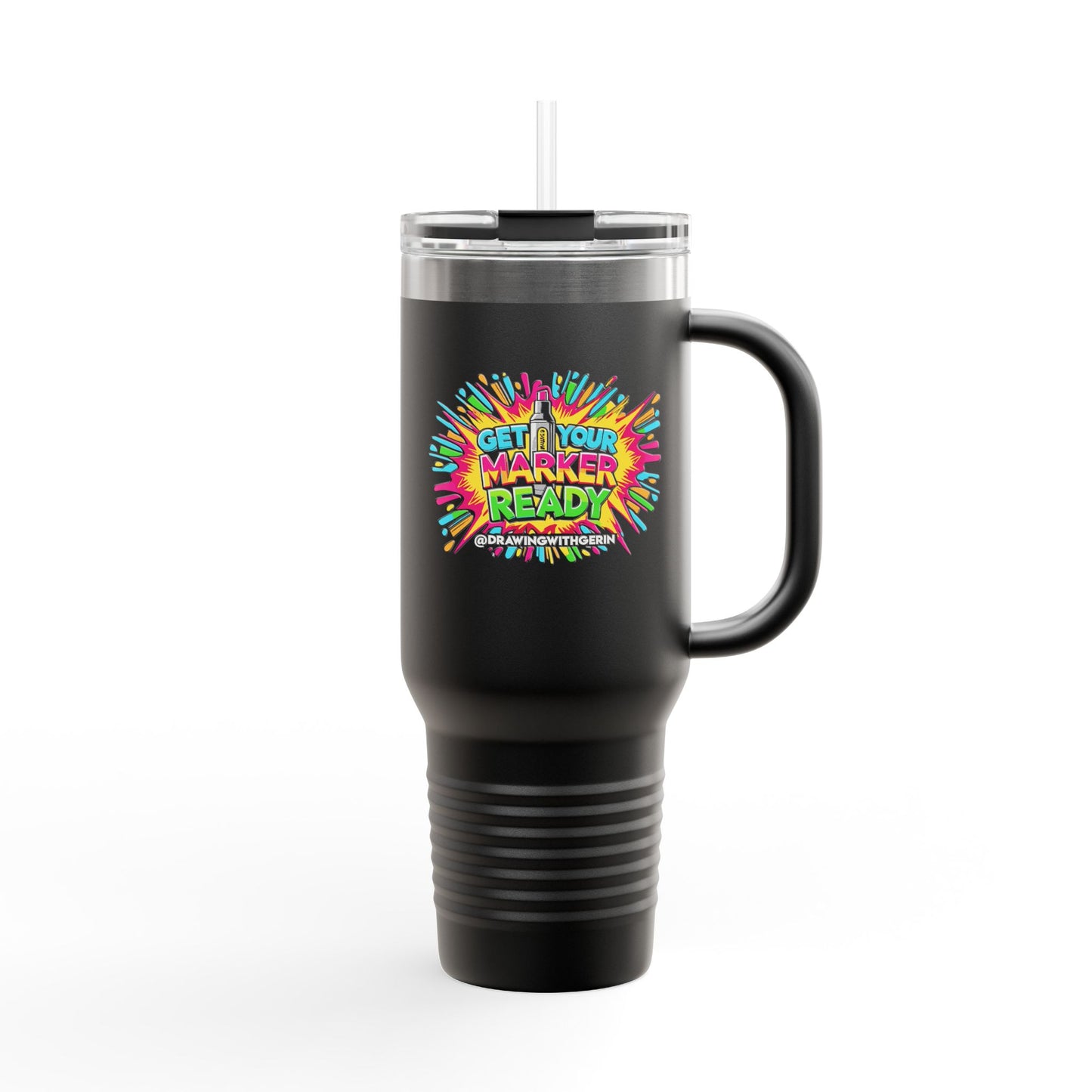 Get Your Markers Ready! – 40oz Travel Mug 🖍☕