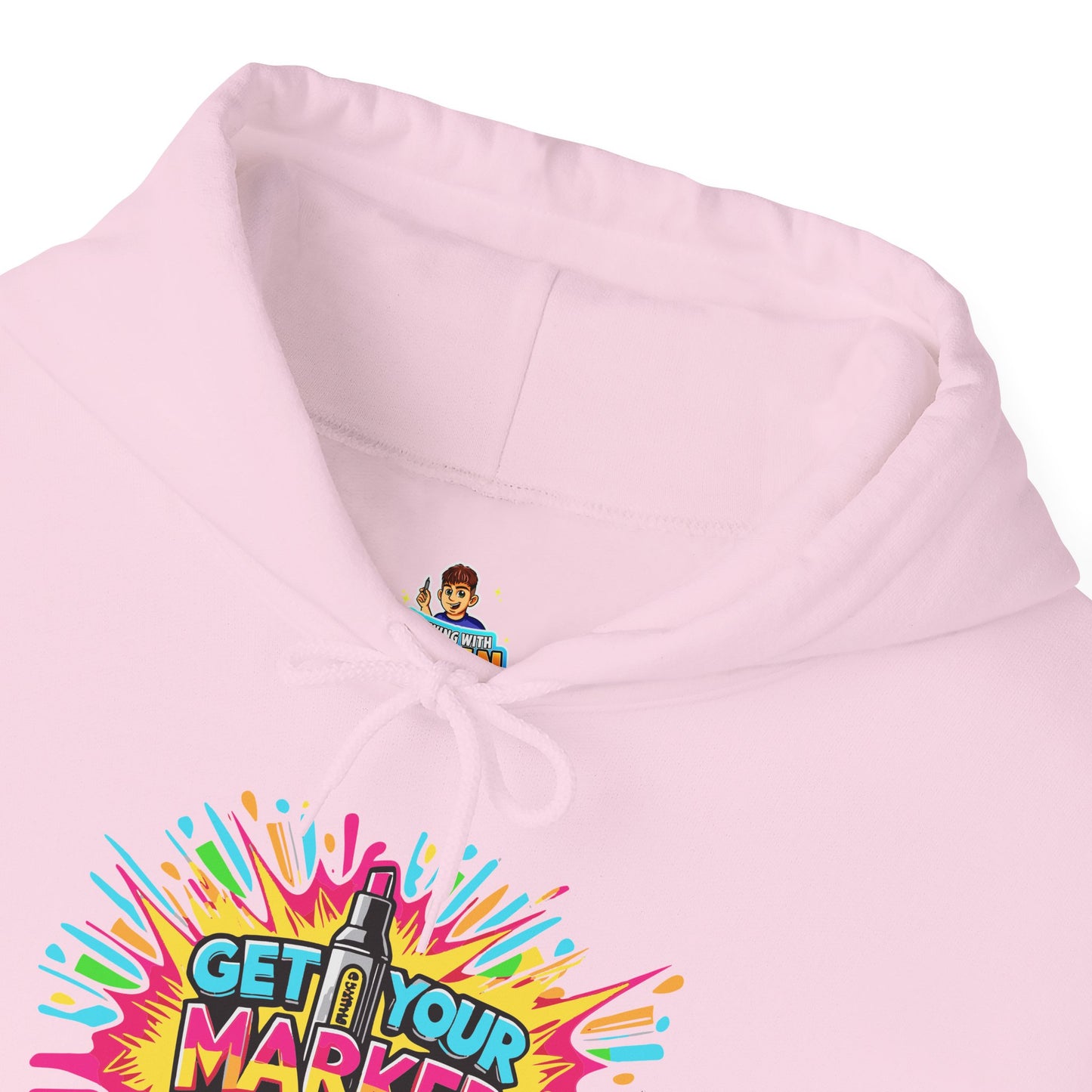 Get Your Marker Ready – Artist Hoodie | Drawing with Gerin Exclusive - Front Design