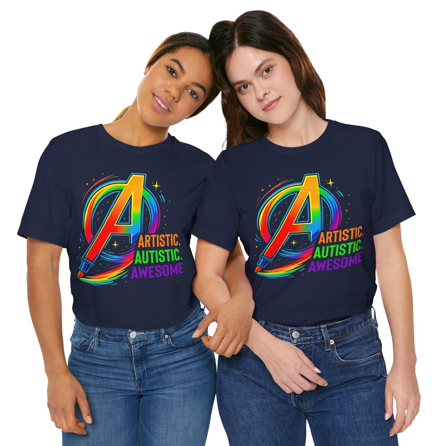Artistic. Autistic. Awesome. |  Avengers-Inspired T-Shirt