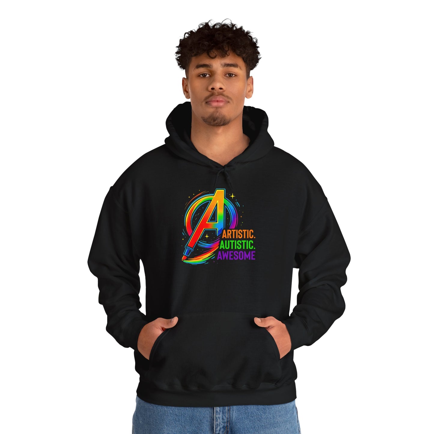 Artistic. Autistic. Awesome. | Avengers-Inspired Hoodie