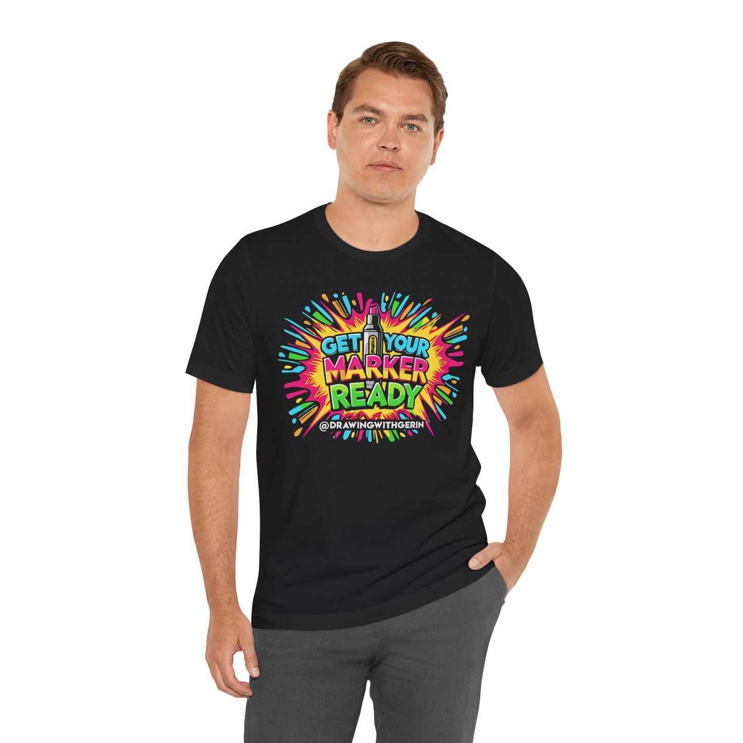 Get Your Marker Ready – The Ultimate Artist’s Tee - Front Design