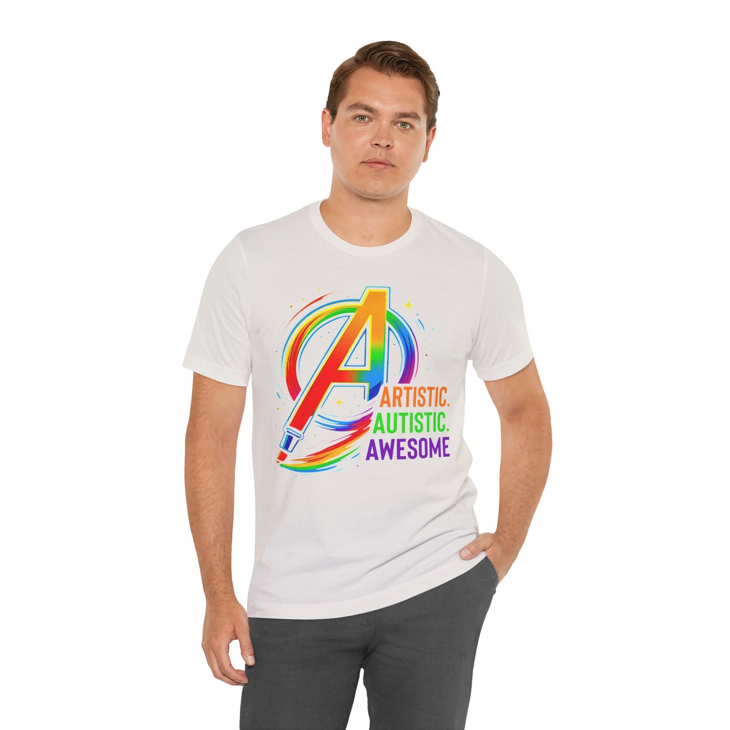 Artistic. Autistic. Awesome. |  Avengers-Inspired T-Shirt
