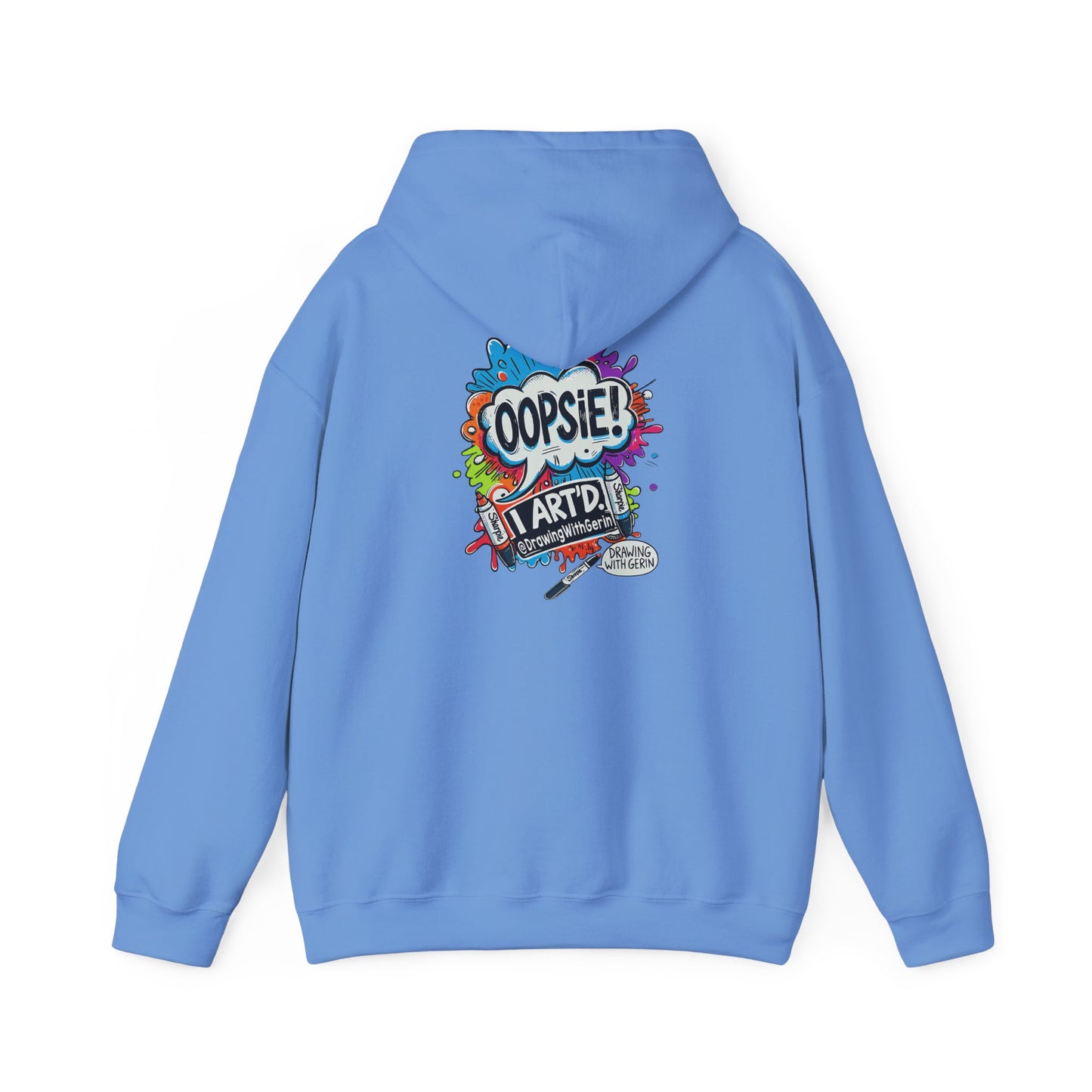 OOPSIE I ART’D – Funny Artist Hoodie | Drawing with Gerin Exclusive