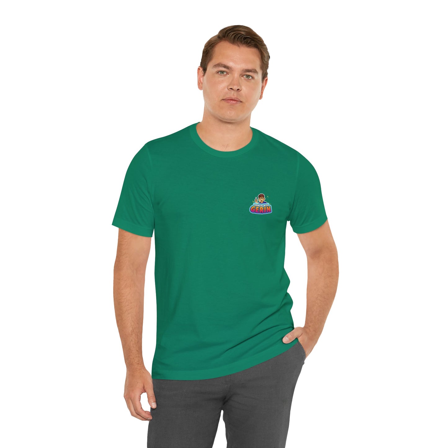 OOPSIE I ART’D – Exclusive Drawing with Gerin Artist T-Shirt - Back Design