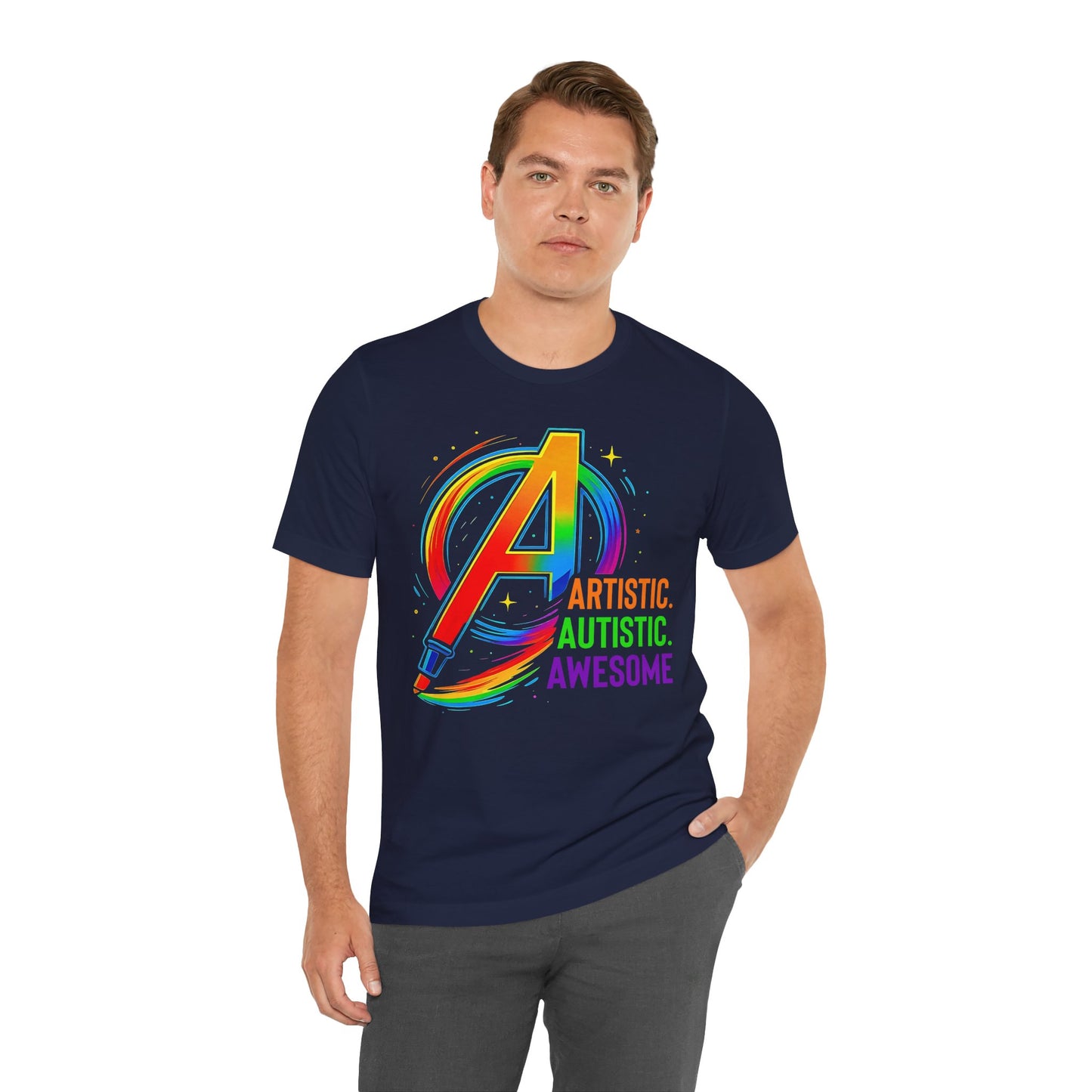 Artistic. Autistic. Awesome. |  Avengers-Inspired T-Shirt