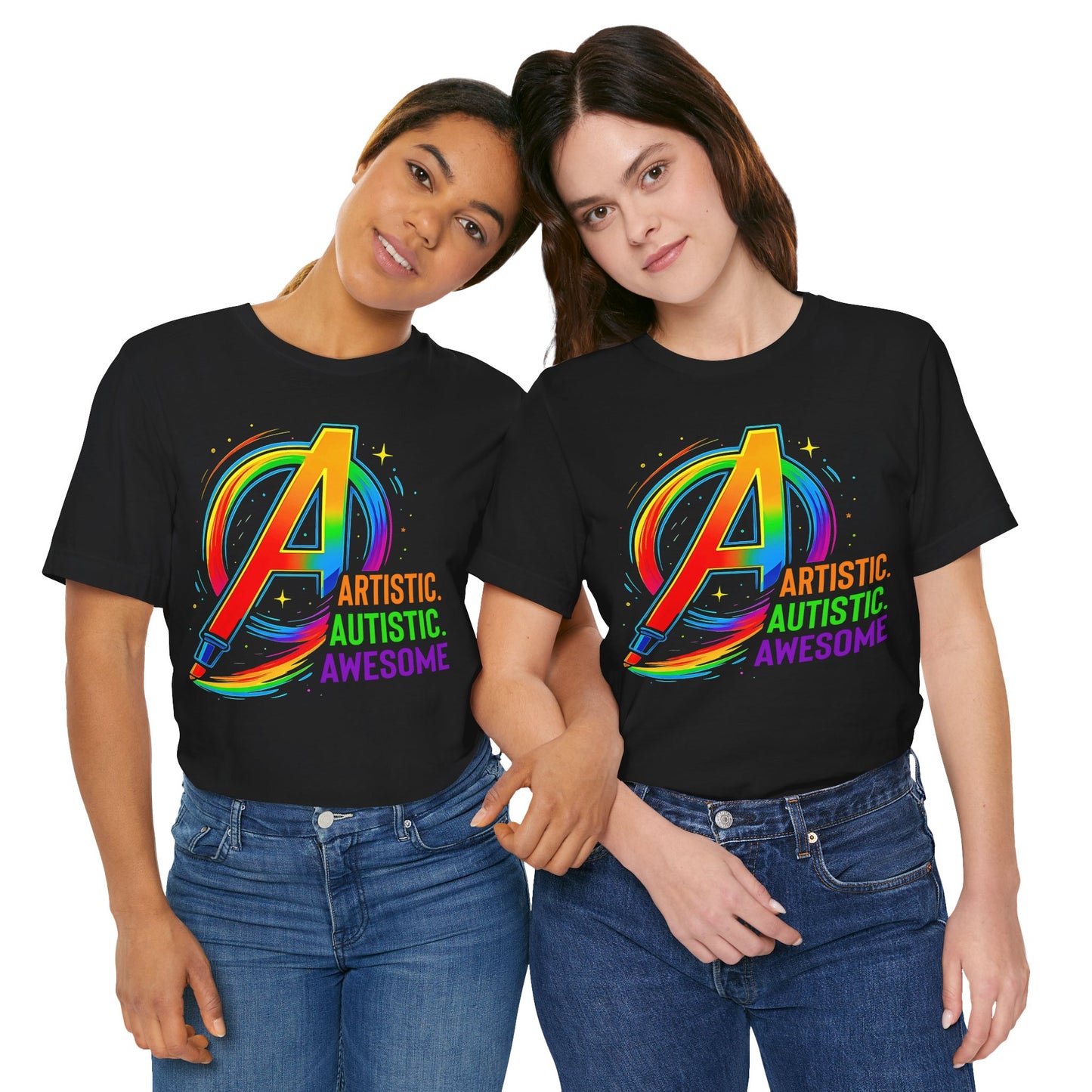 Artistic. Autistic. Awesome. |  Avengers-Inspired T-Shirt
