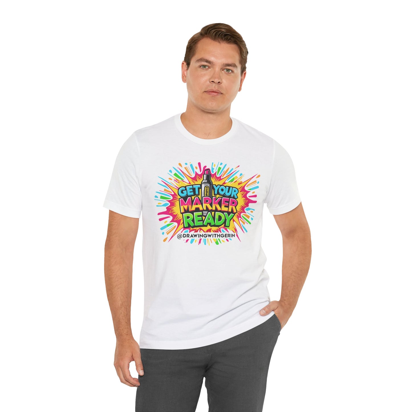 Get Your Marker Ready – The Ultimate Artist’s Tee - Front Design