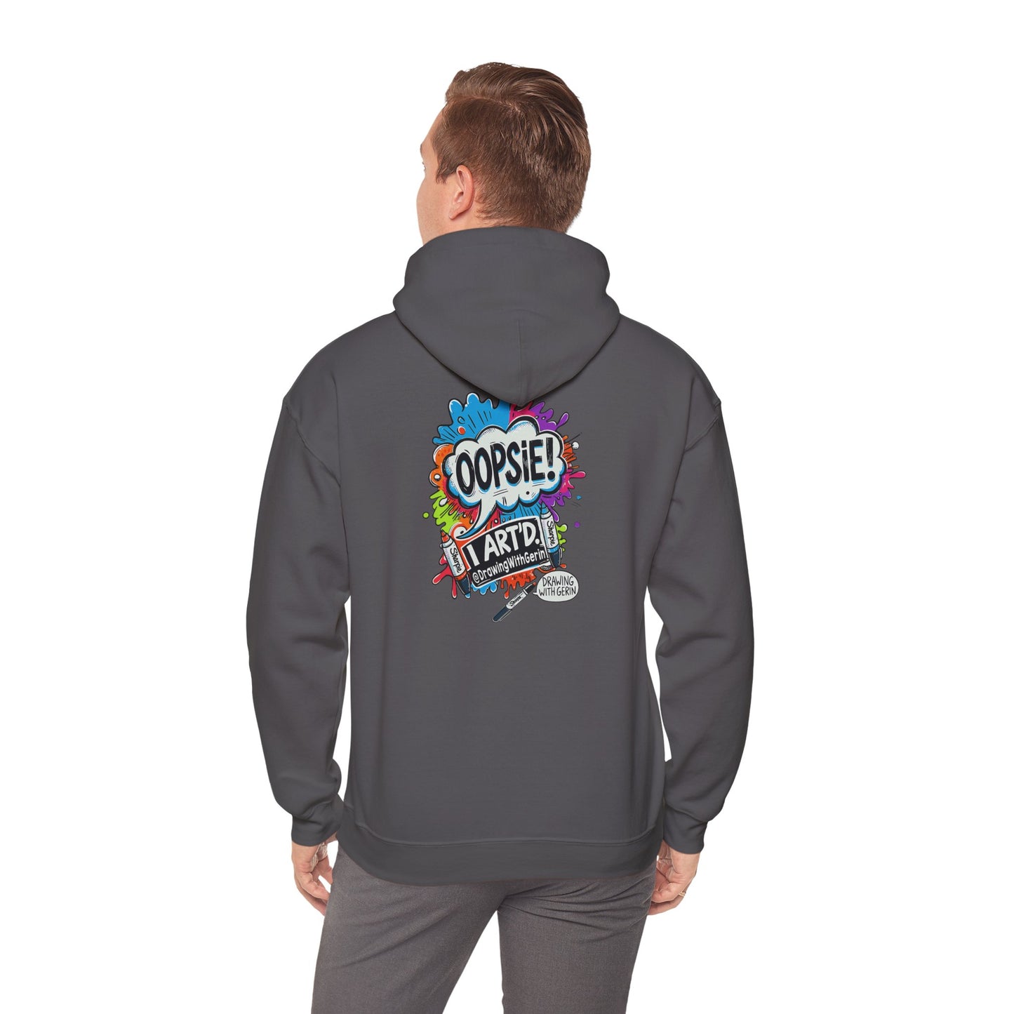 OOPSIE I ART’D – Funny Artist Hoodie | Drawing with Gerin Exclusive