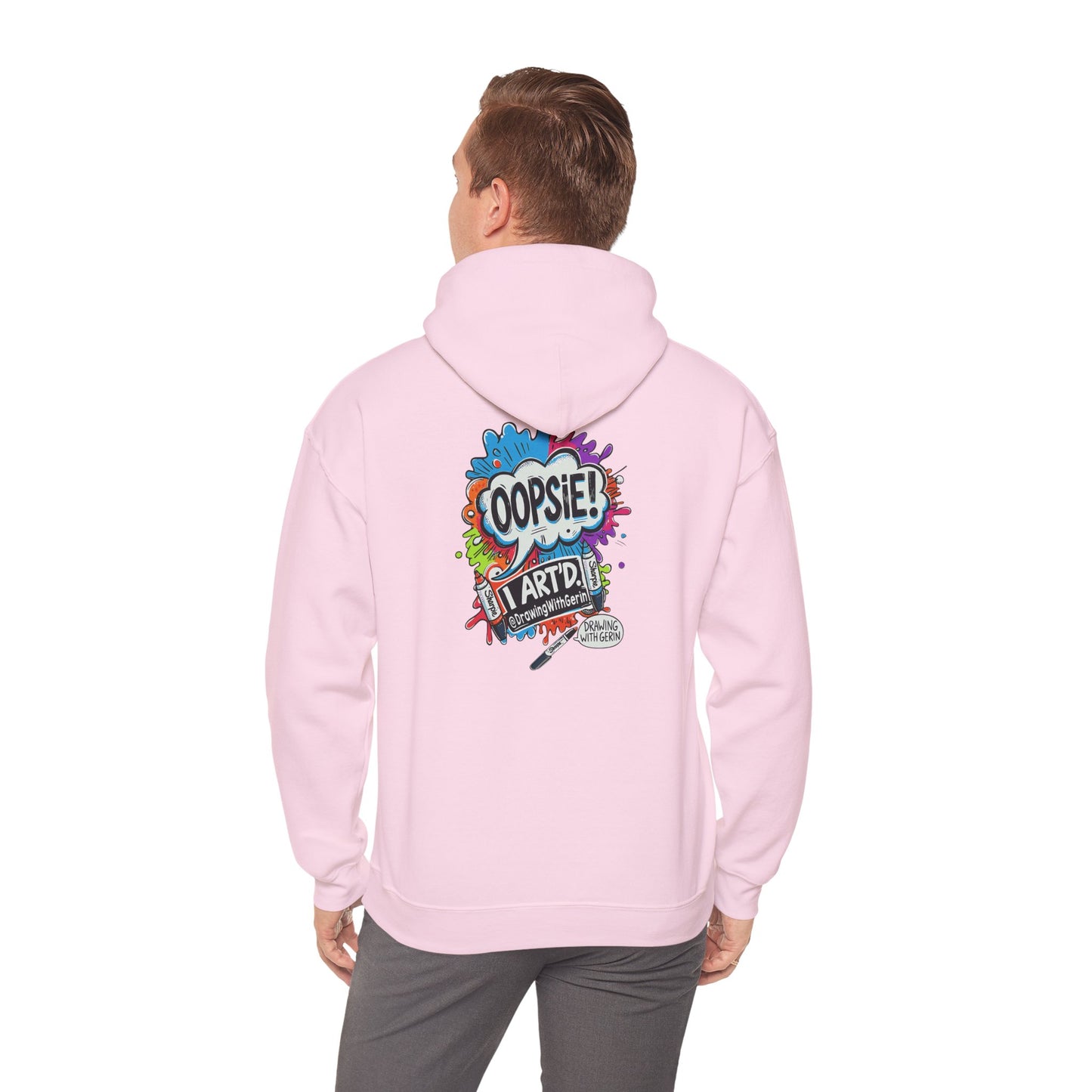 OOPSIE I ART’D – Funny Artist Hoodie | Drawing with Gerin Exclusive