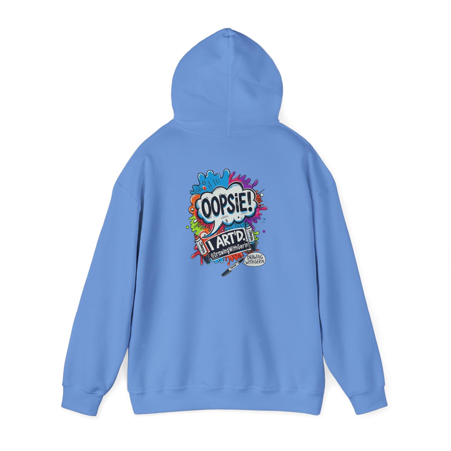 OOPSIE I ART’D – Funny Artist Hoodie | Drawing with Gerin Exclusive
